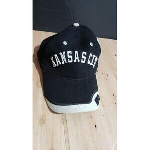 Kansas City Hat Mo Black Adjustable 100% Cotton Fahrenheit Headwear Football